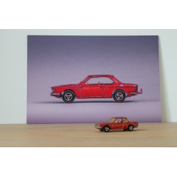 Colors - BMW coupé 3.0 CSI Red / Purple Background