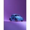 Front - VW Beetle Blue